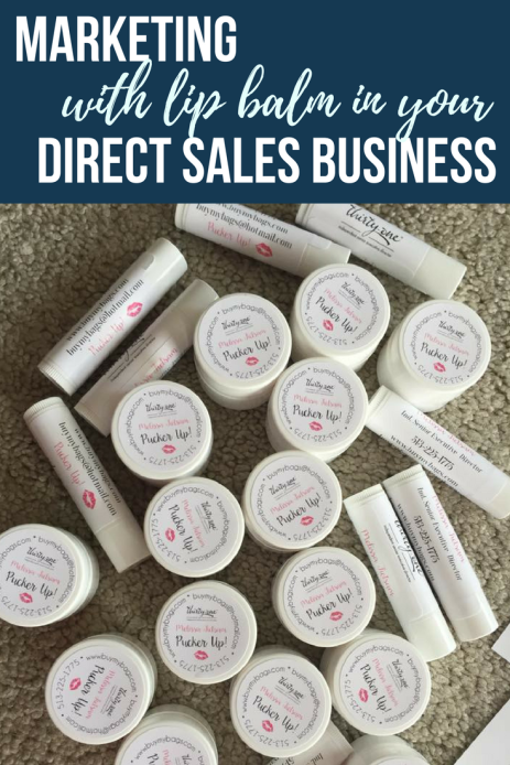 chapstick for marketing in your direct sales business